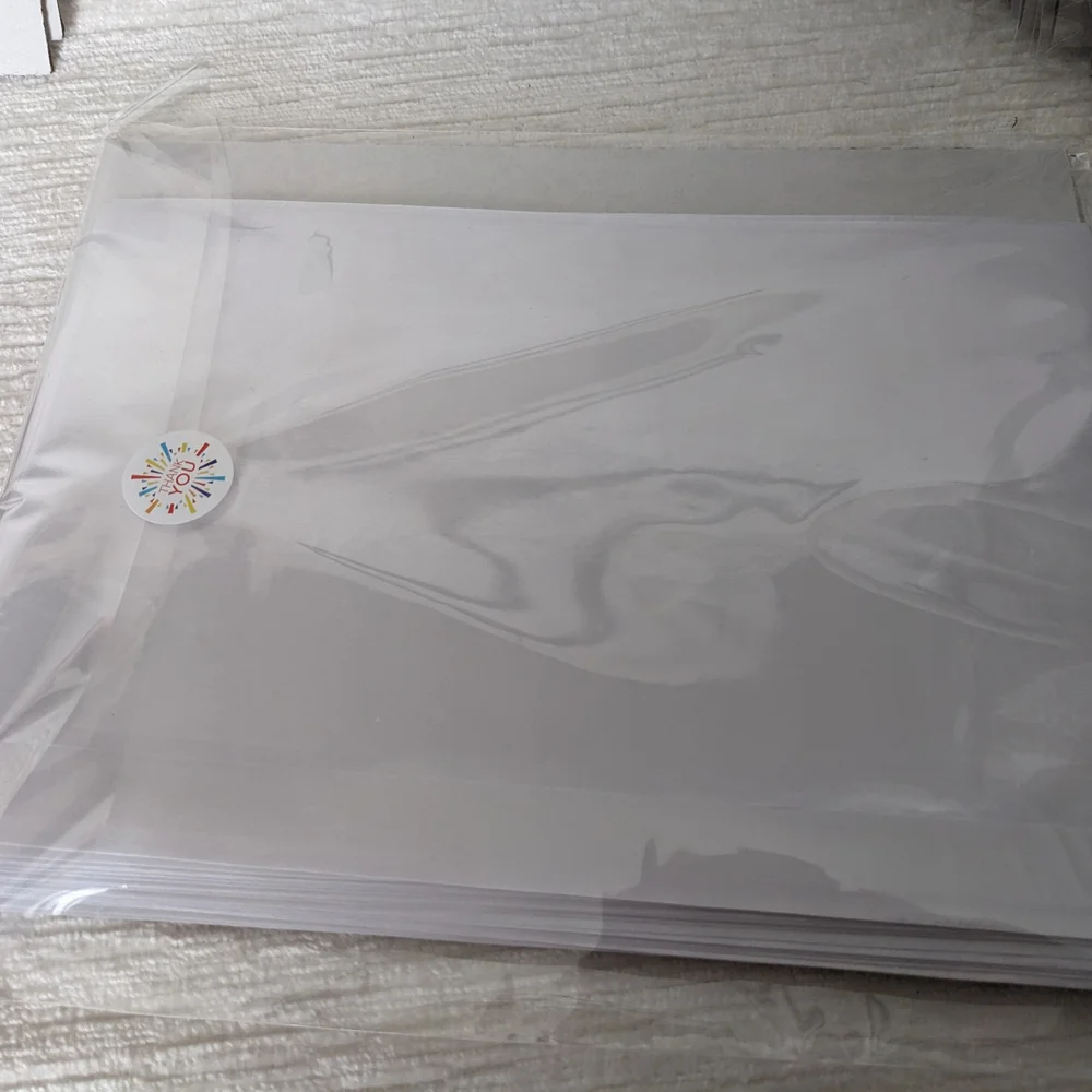 25ct Clear Shipping Envelopes Pouches Self Adhesive 7
